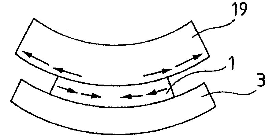 Method of producing a complex structure by assembling stressed structures