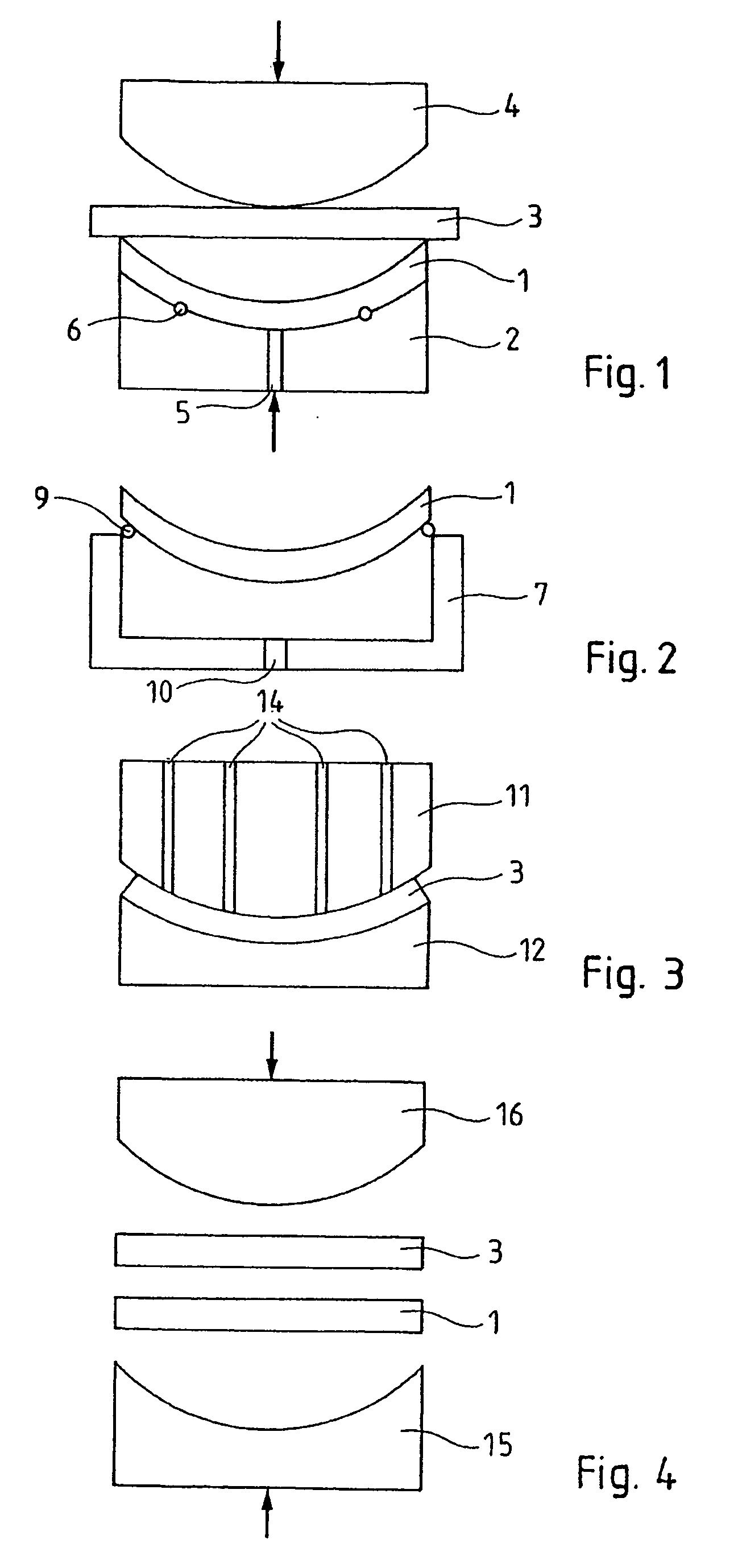 Method of producing a complex structure by assembling stressed structures