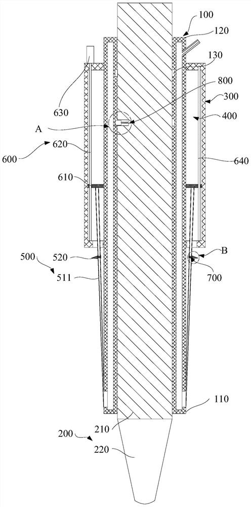 Breast tumor cutting device