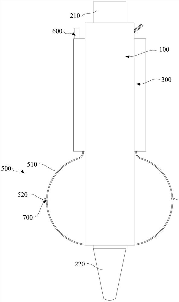 Breast tumor cutting device