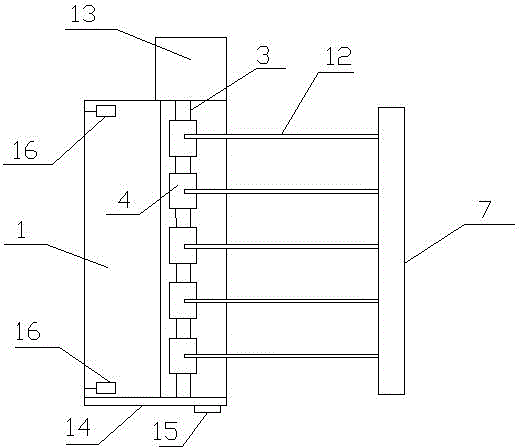 Cotton yarn reeling device