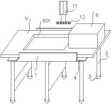 Handling and carrying device for large workpieces