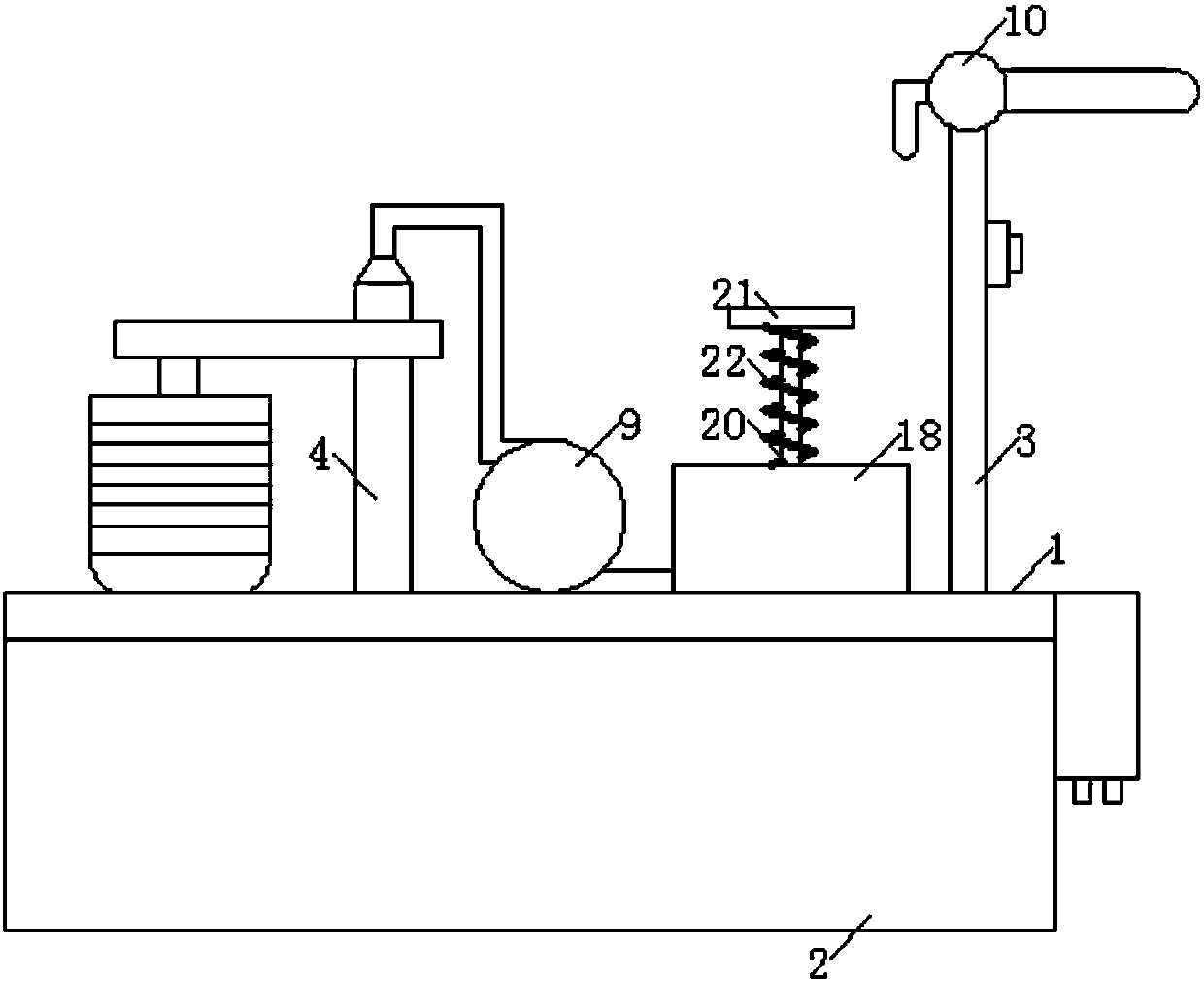 Suction cup type rail cleaning device