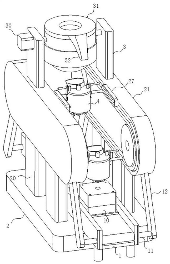 An automatic casting device and casting method for valve body production and manufacturing