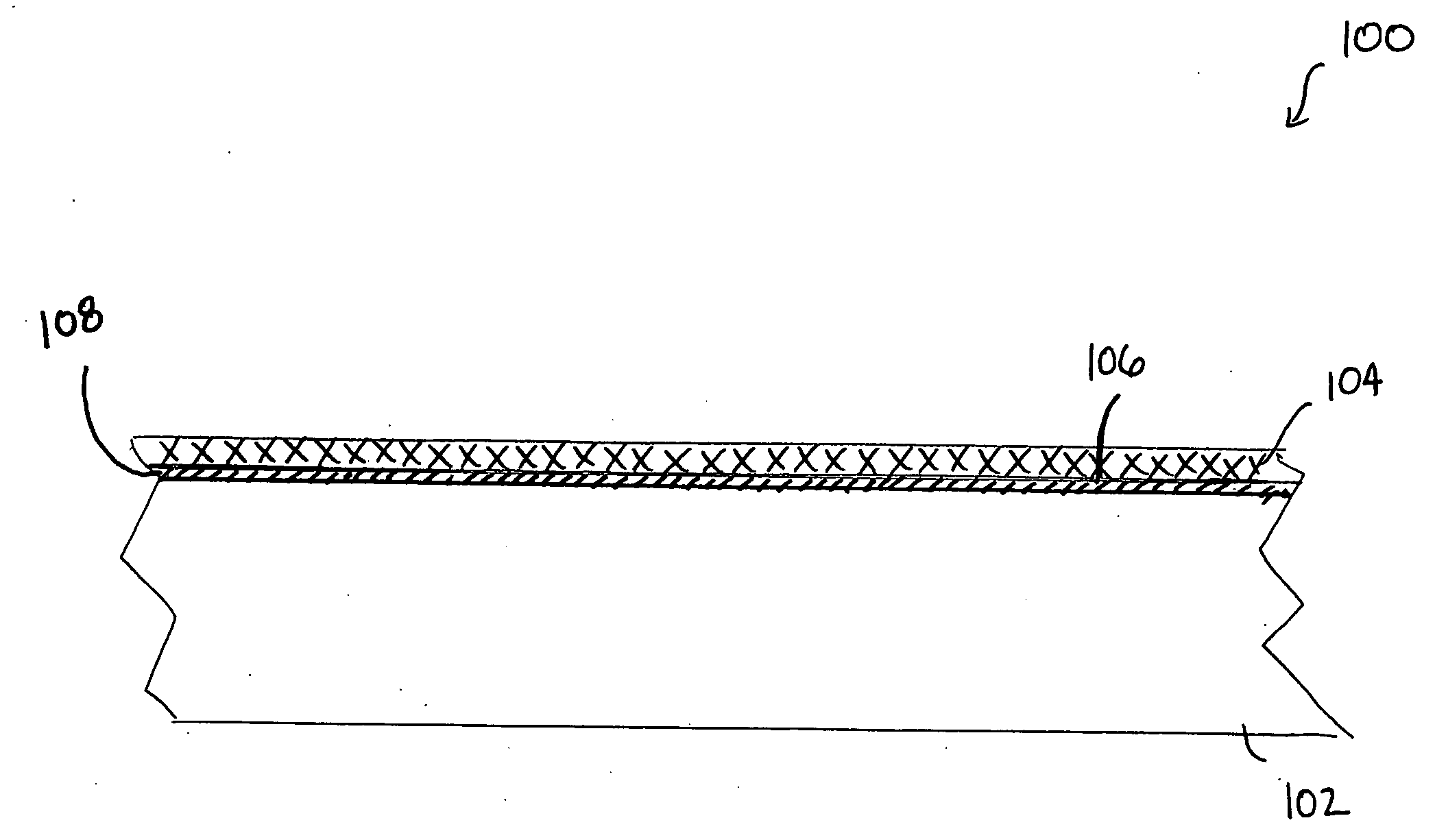 Composite cement article incorporating a powder coating and methods of making same