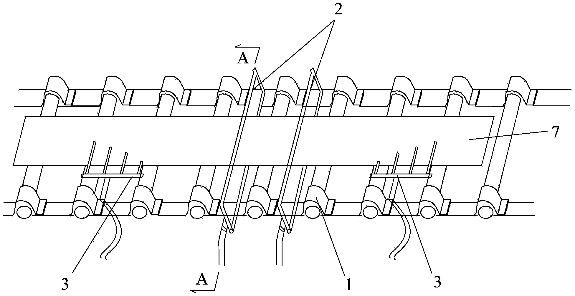 Method and cooling system for improving comprehensive mechanical property of normalized steel plate