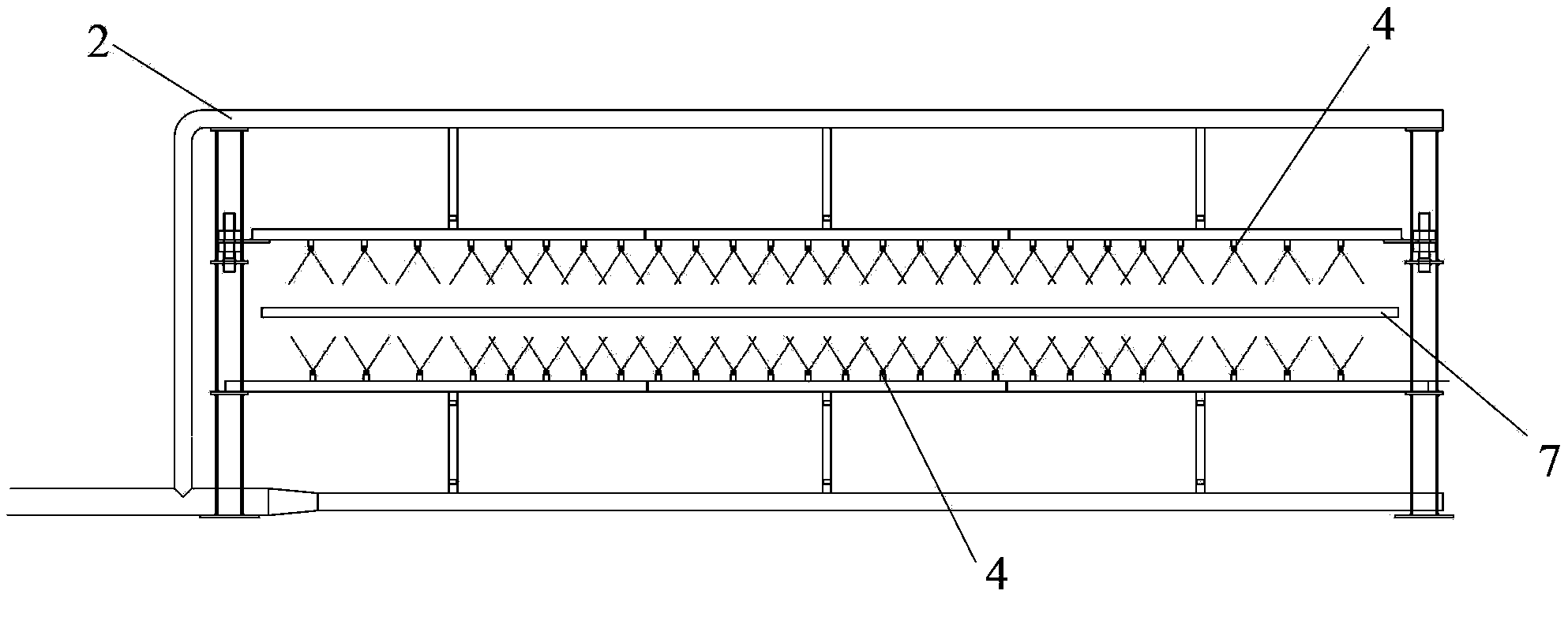 Method and cooling system for improving comprehensive mechanical property of normalized steel plate