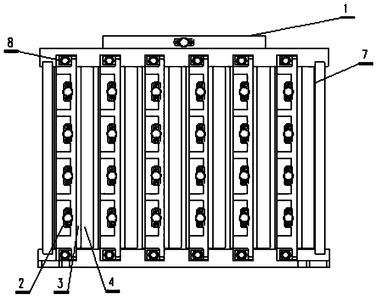 8-12GHz high-power solid-state power amplifier assembly