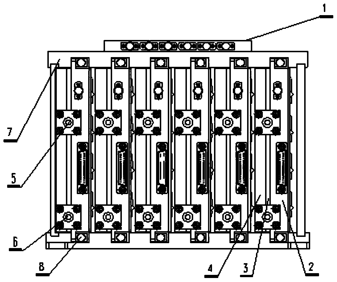 8-12GHz high-power solid-state power amplifier assembly