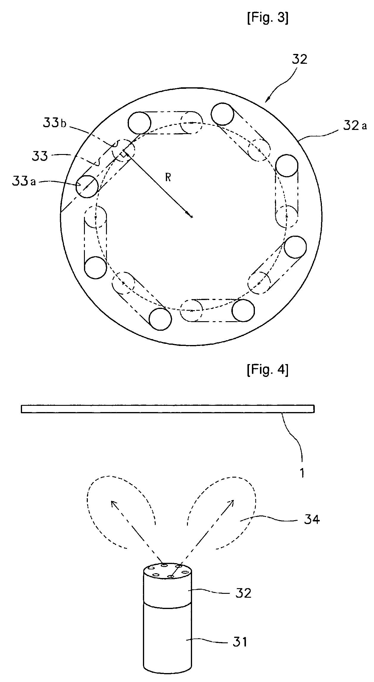 Multiple nozzle evaporator for vacuum thermal evaporation