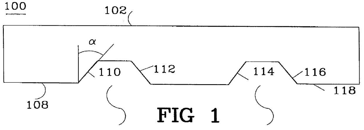 Method for making elastic bumps from a wafer mold having grooves