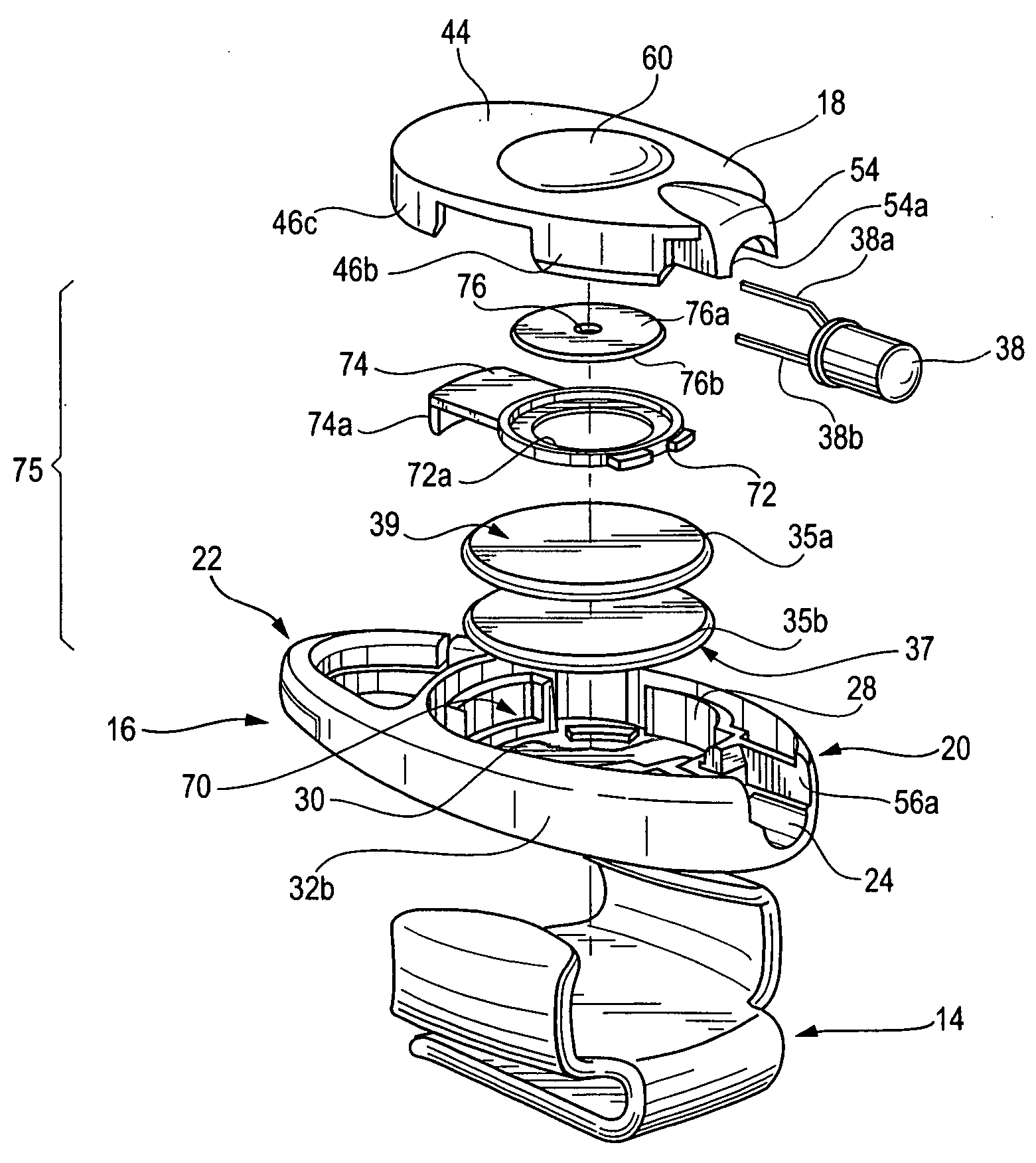 Miniature led flashlight with snap-on carrier