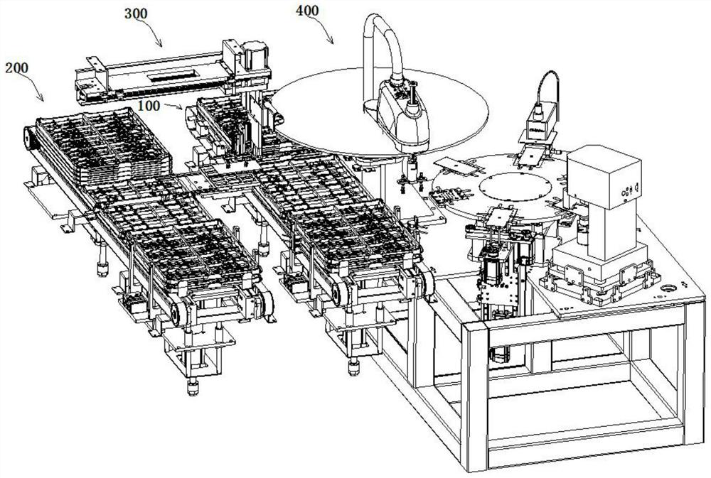 Mobile phone glass detection equipment