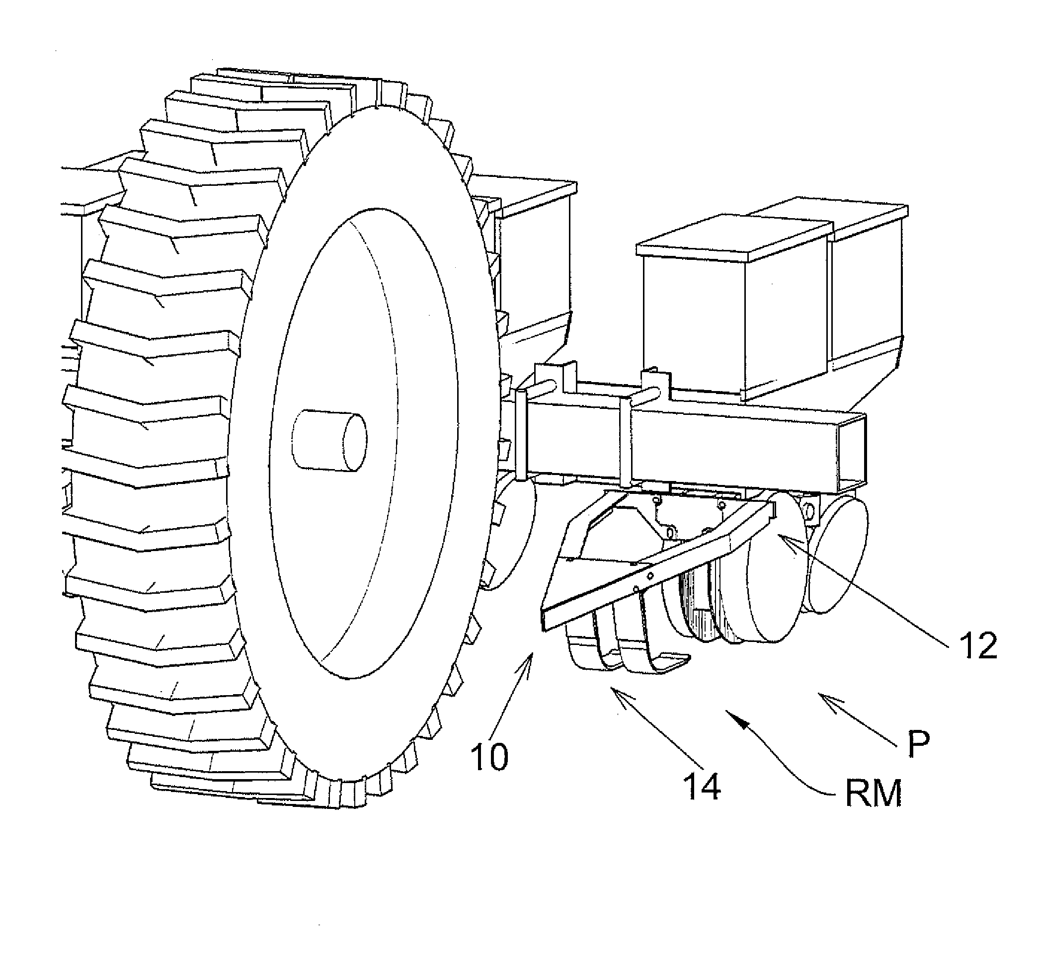 Cover crop residue manager