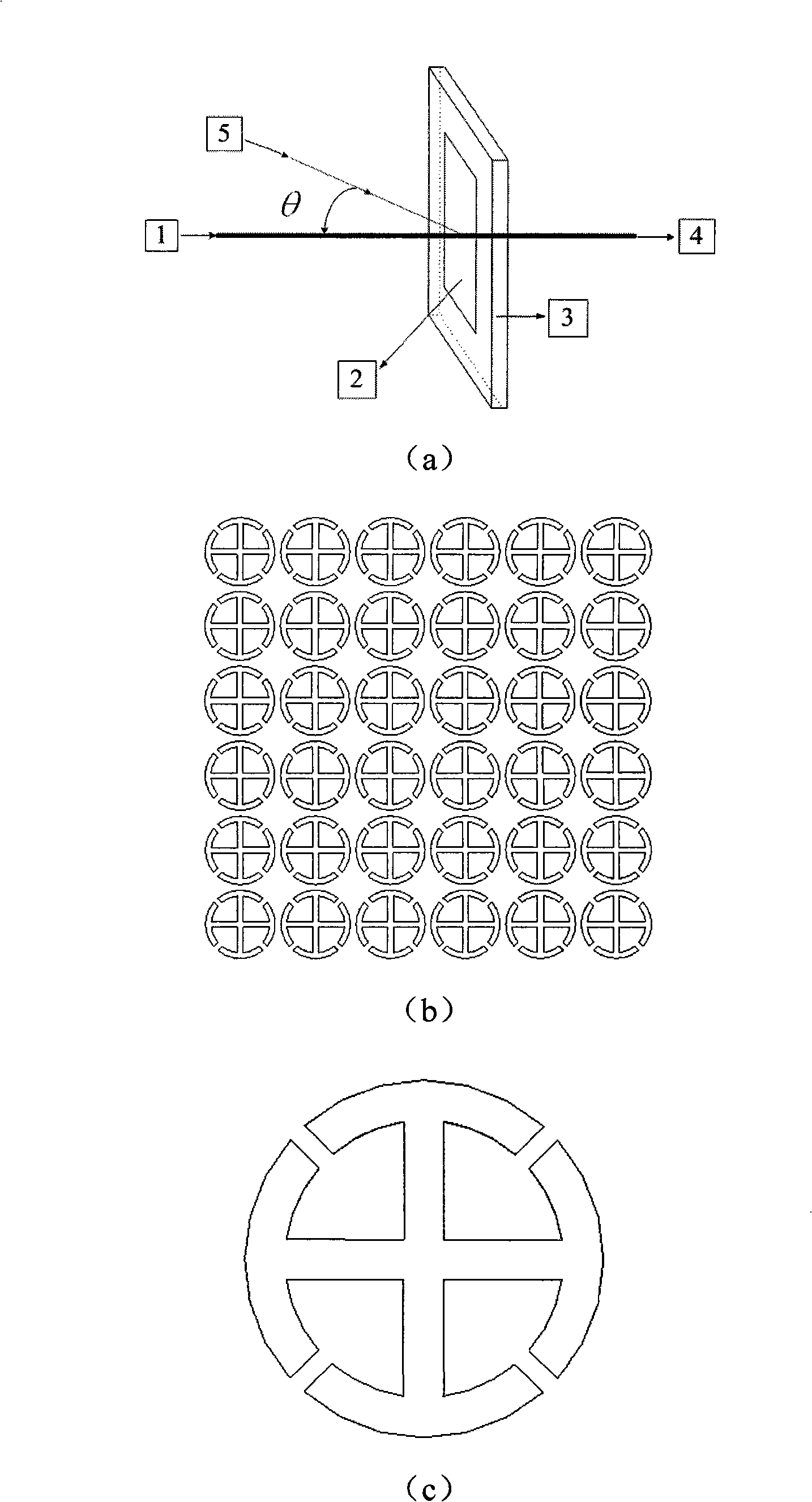 Microstrip resonance structure Terahertz wave modulation apparatus and method thereof