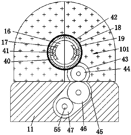 Protective cover capable of automatically cooling motor at high temperature