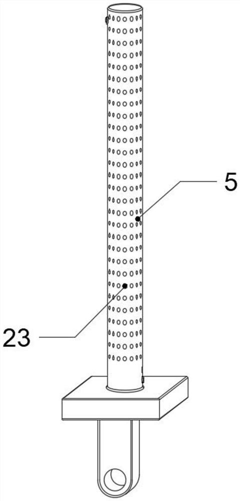 Multipurpose needle searching device for operating room nursing