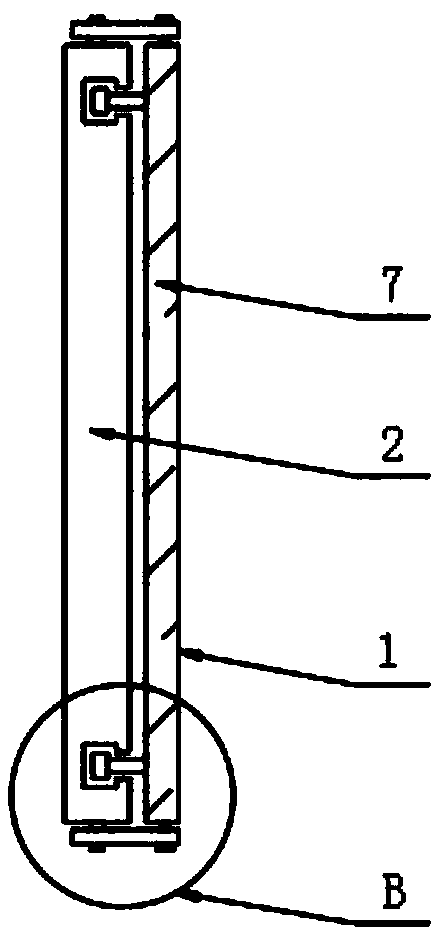 Safety protection device for night construction of constructional engineering