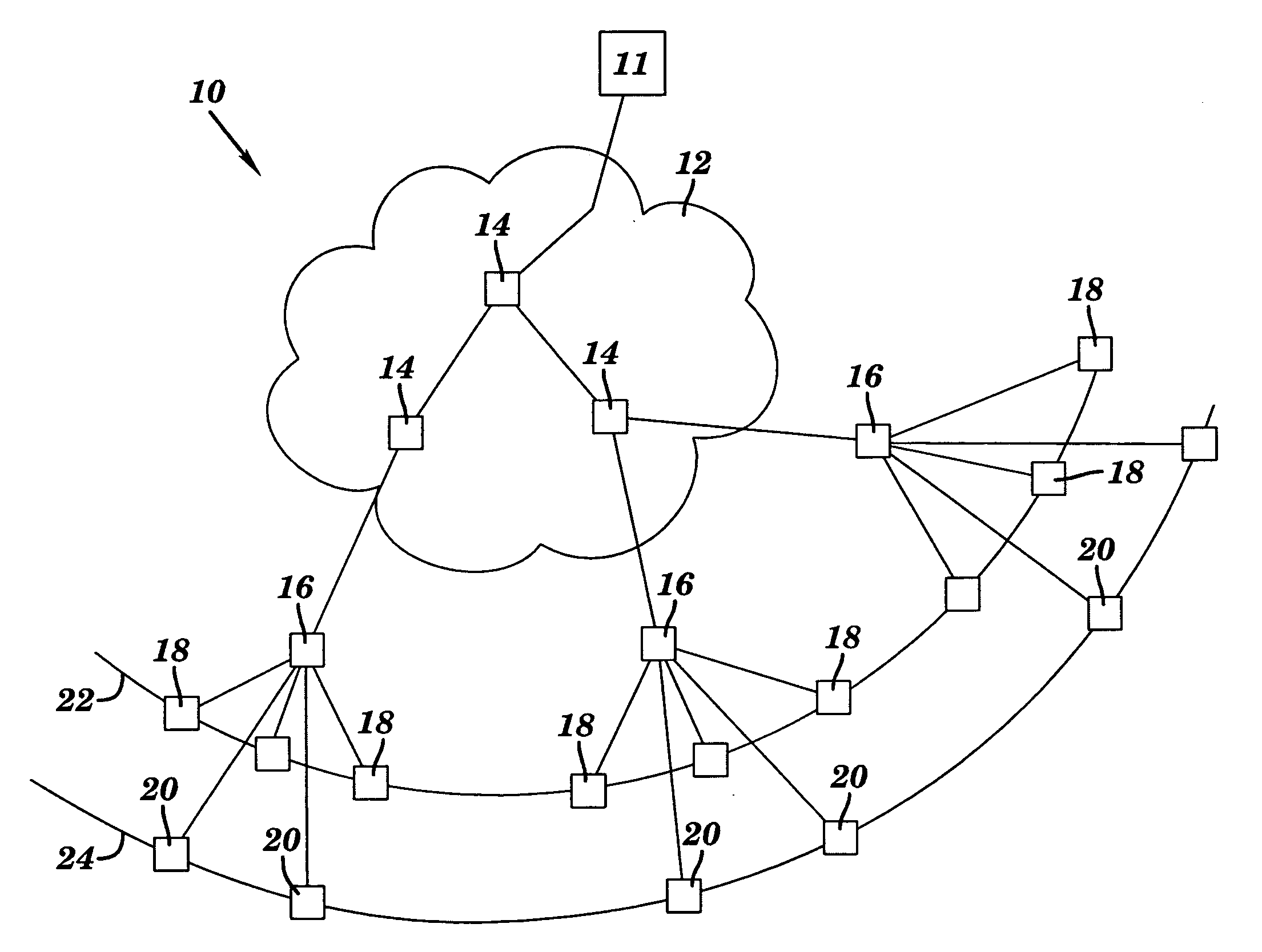 System and method for selective packet discard for the transport of multiple transportation streams of streaming media in packet-based networks