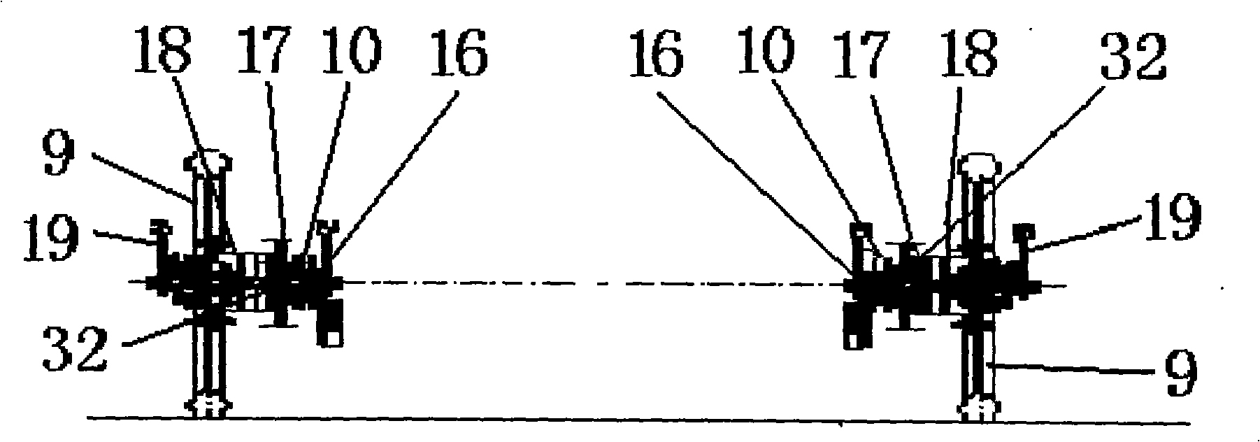 Miniature belt type sweeper