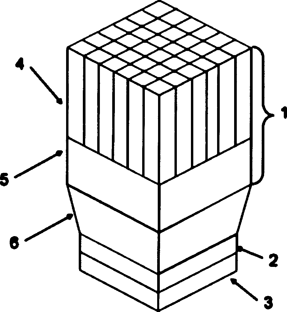 Positron emission tomography detector for multilayer scintillation crystal