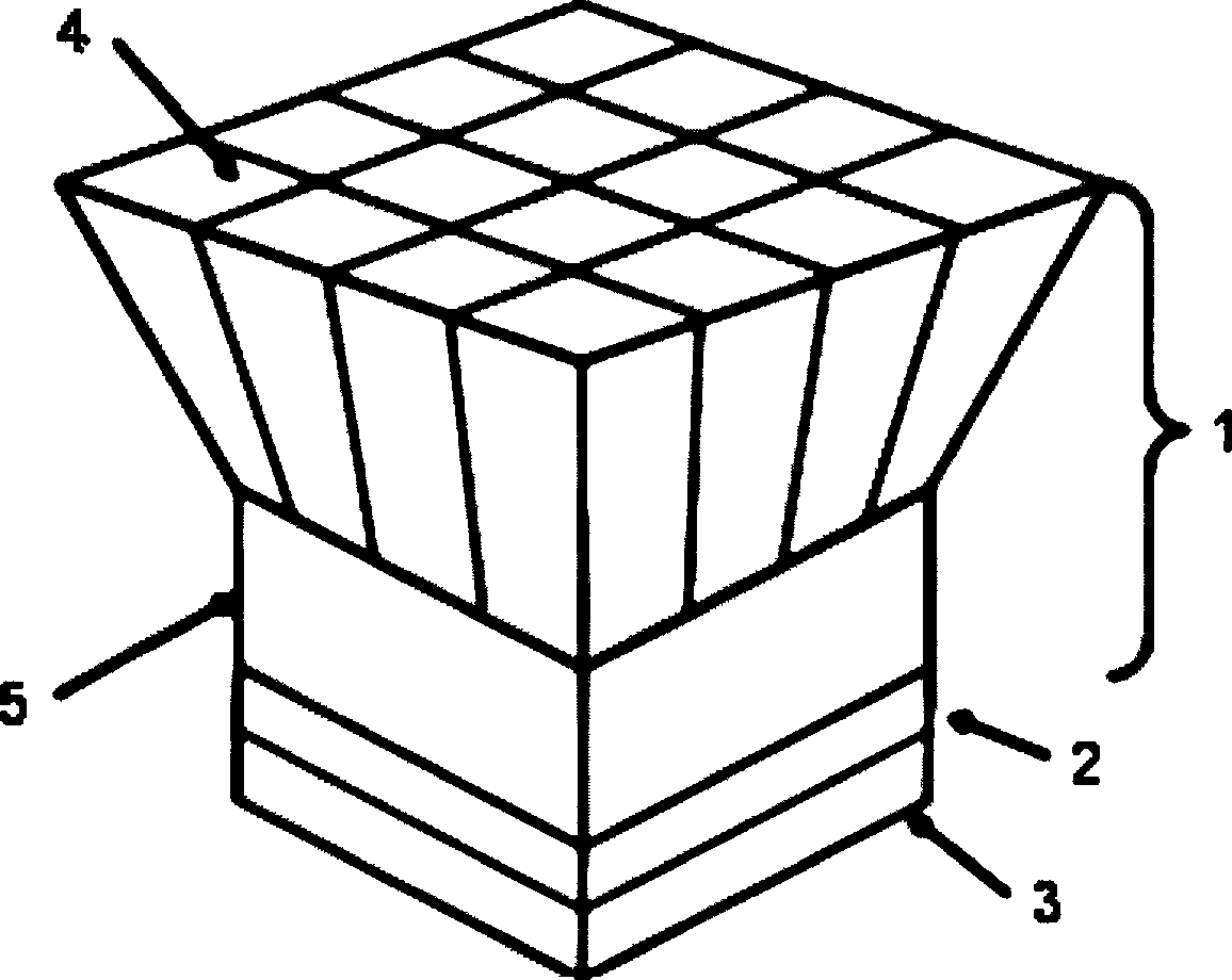 Positron emission tomography detector for multilayer scintillation crystal