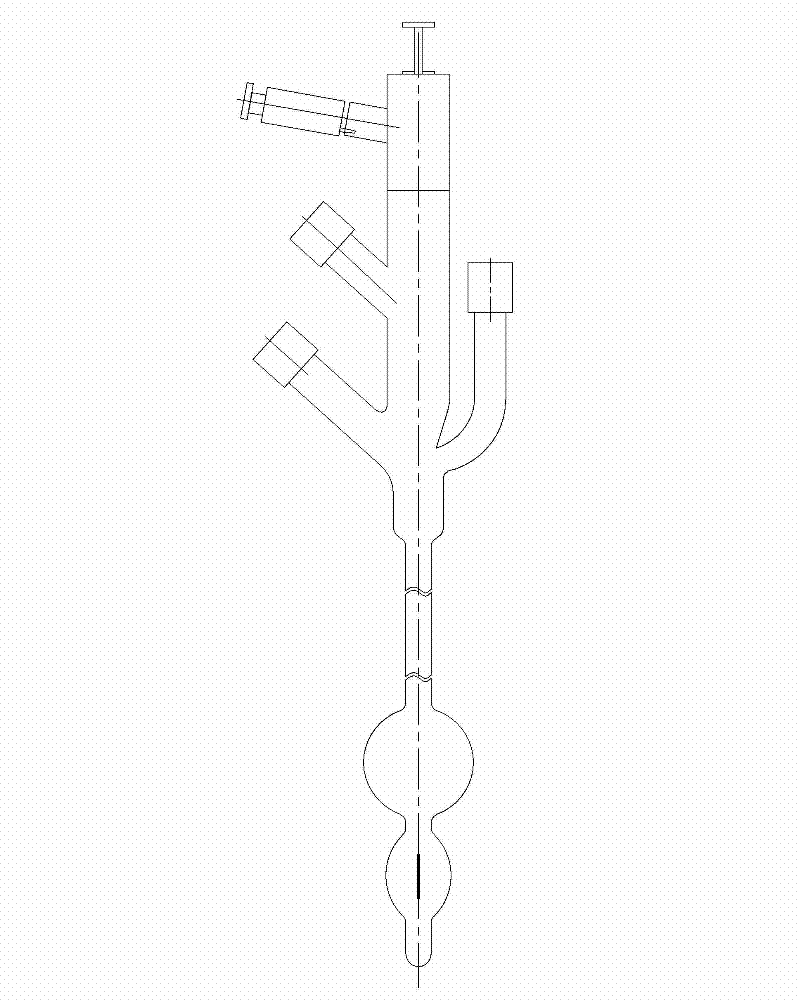 Anti-blockage easily inserted three-cavity catheter device