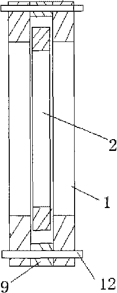 Spiral sludge dewatering equipment with collapsable shaft