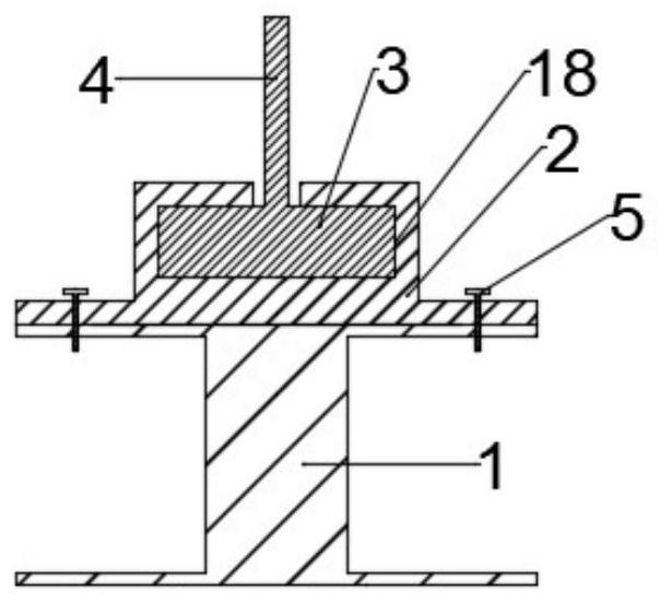 Adjustable tunnel support positioning and primary support inner contour line monitoring device