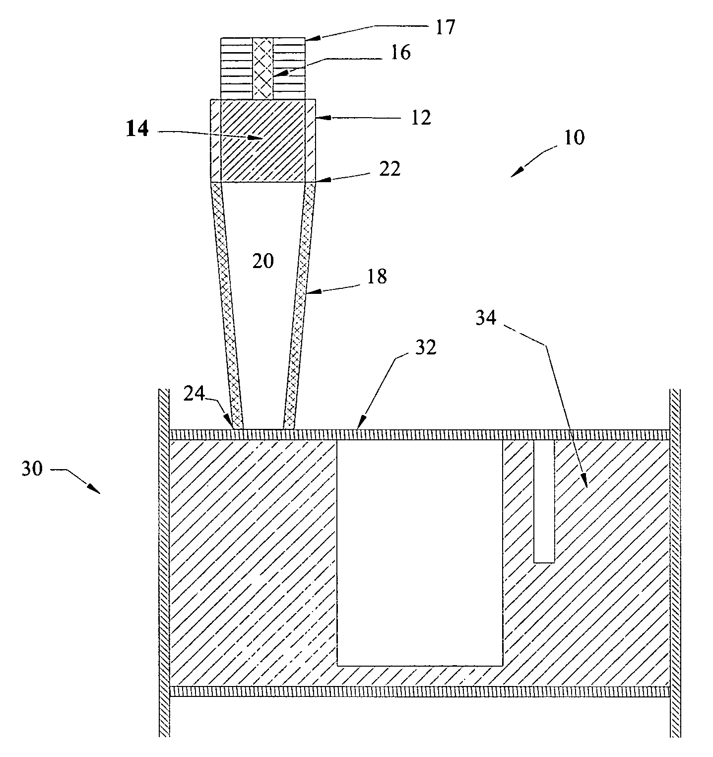 Explosive neutralization method and device