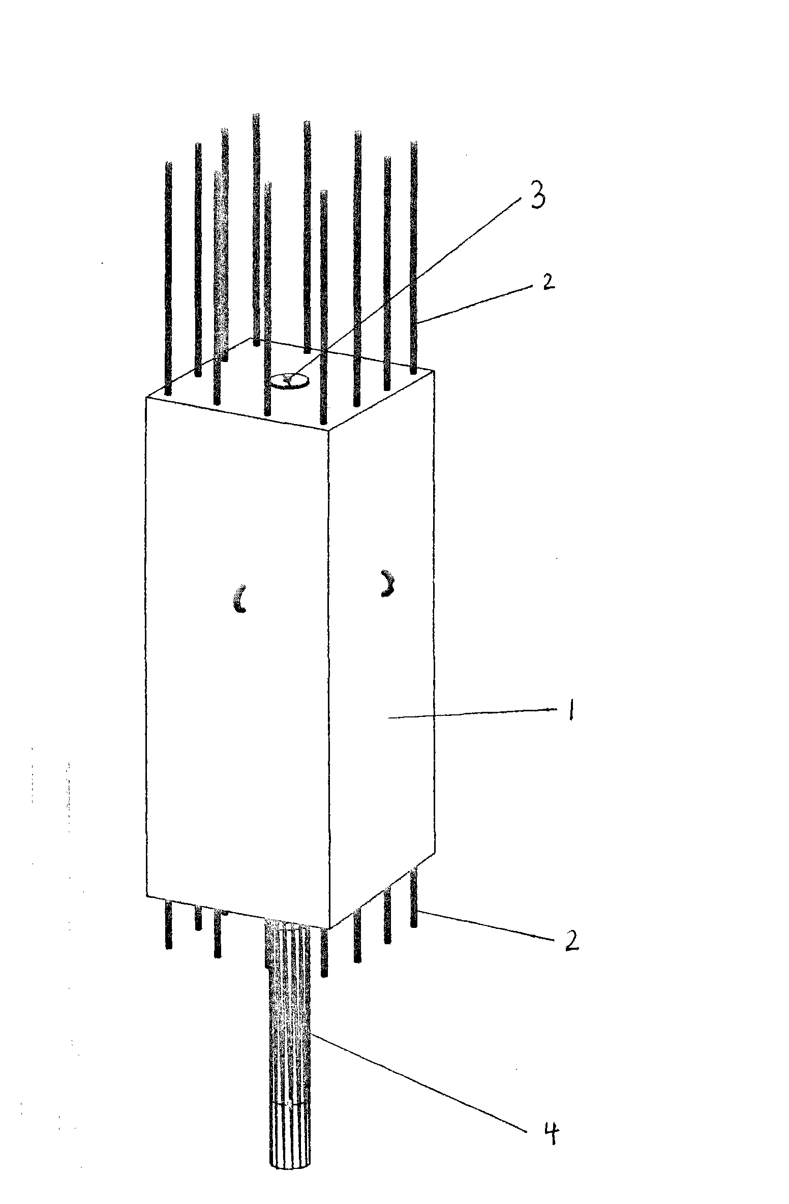 Prefabricated vertical member