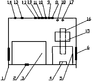 Output calibration device for digital temperature instrument and use method of output calibration device