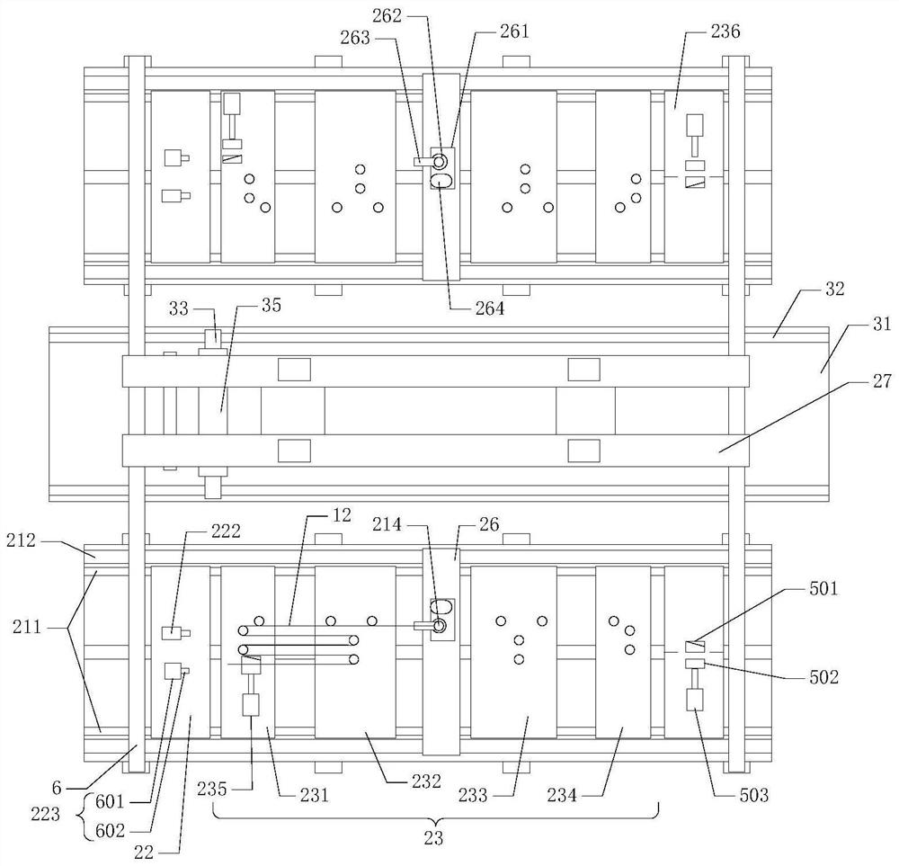 Continuous production method and equipment for built-in condenser forming and attaching