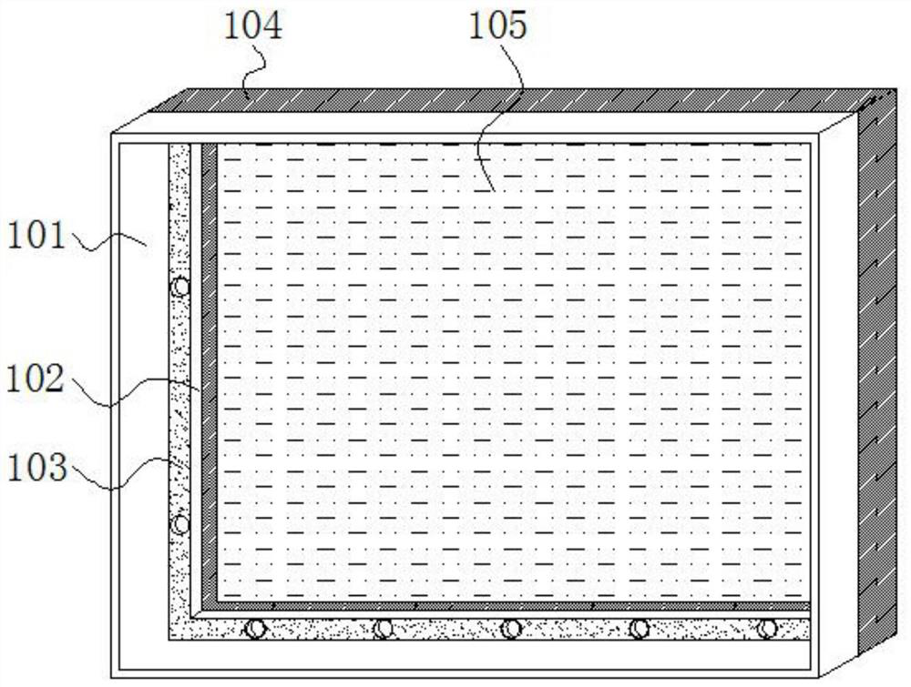 Novel display module with polaroid having light-shielding wear protection function