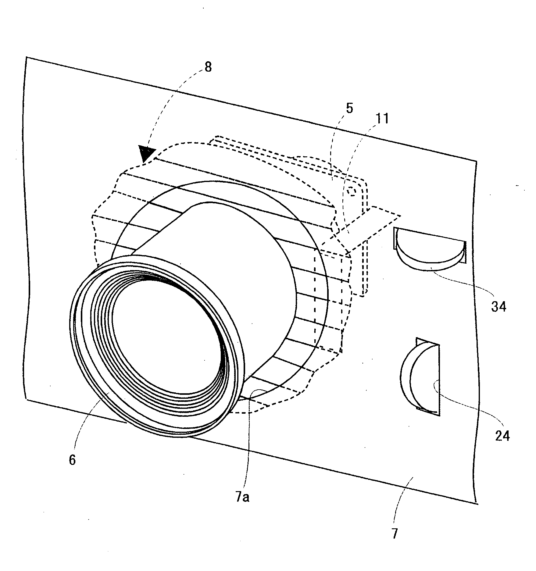 Projection type video display