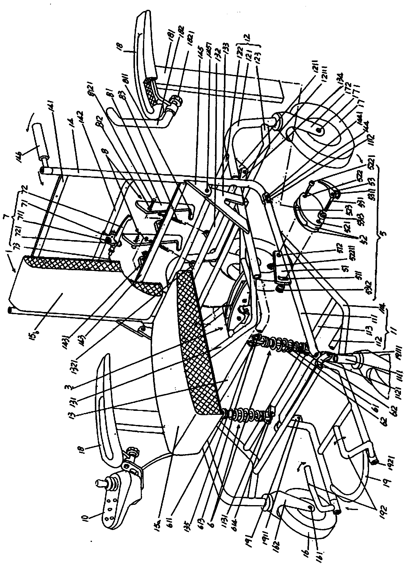 Electric wheelchair