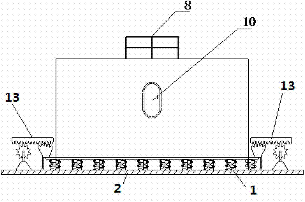 Fireproof anti-detonation self-escape multifunctional cabin