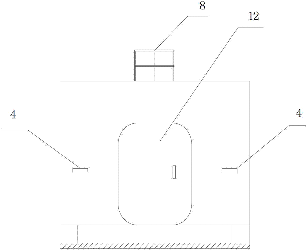 Fireproof anti-detonation self-escape multifunctional cabin