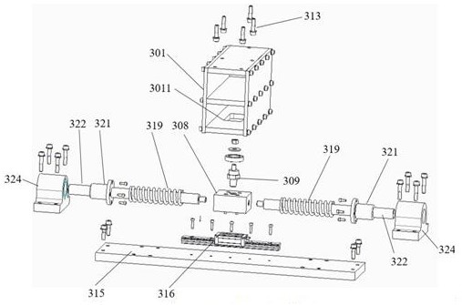 Durability testing device for outboard engine steering system and testing method of durability testing device