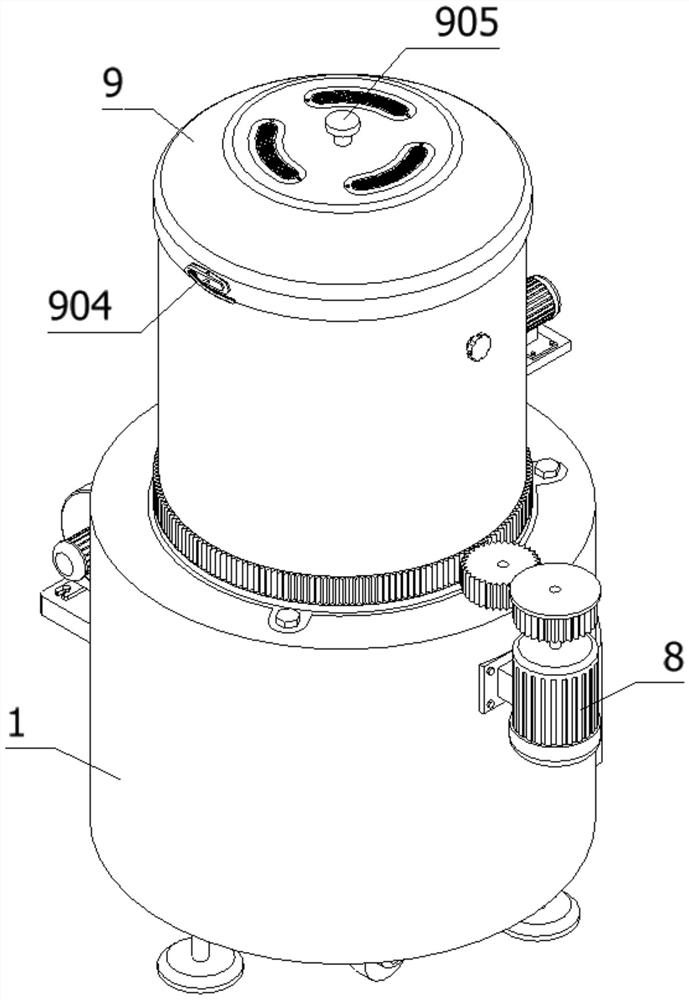 Outdoor rotary energy-saving pollution-free oven equipment