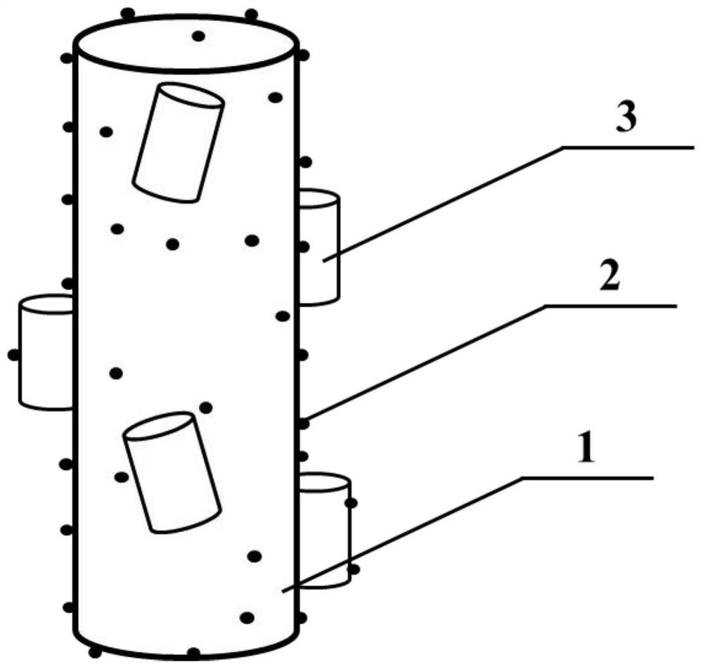 Preparation method of adsorption type piezoelectric photocatalytic composite fiber material