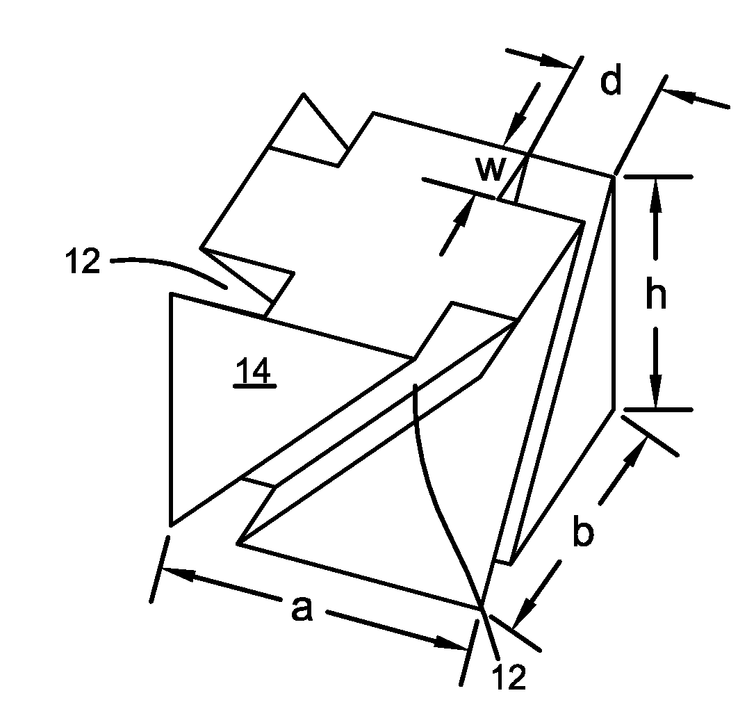 Elliptically or circularly polarized dielectric block antenna