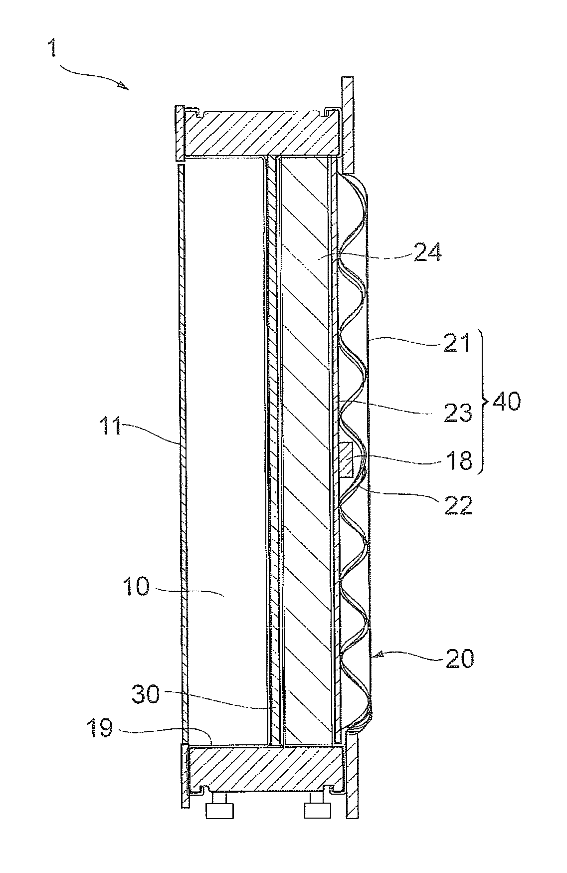 Electrolysis cell and electrolysis tank