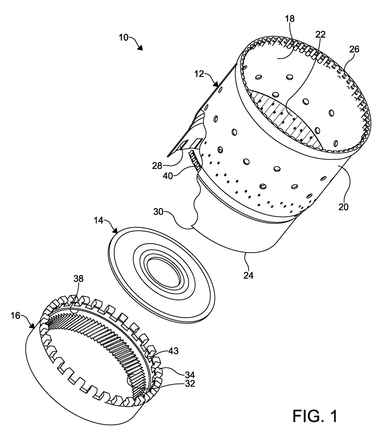 Torque transmitting assembly