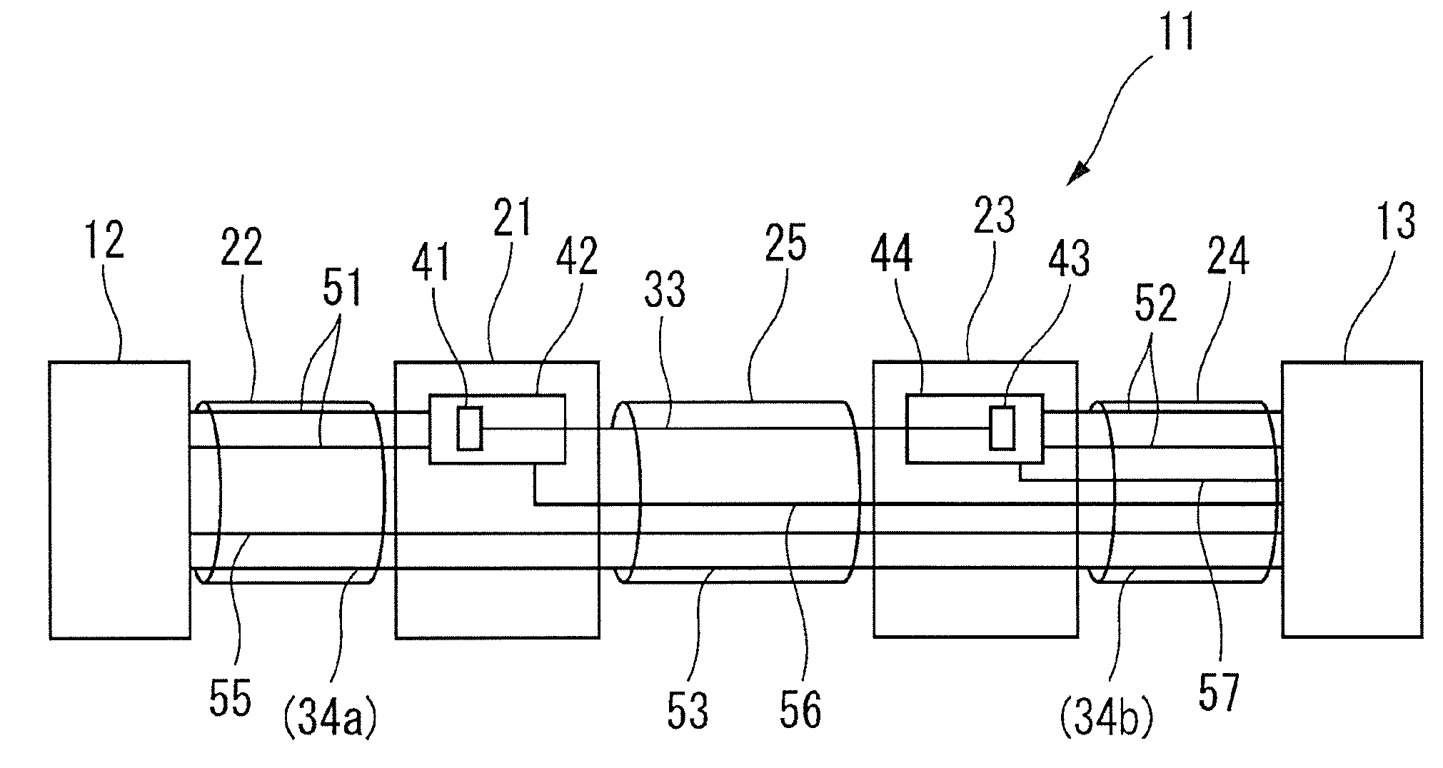 Opto-electro hybrid harness and method of manufacturing the same