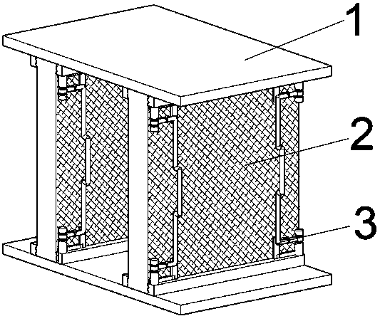 Automatic filter screen locking device