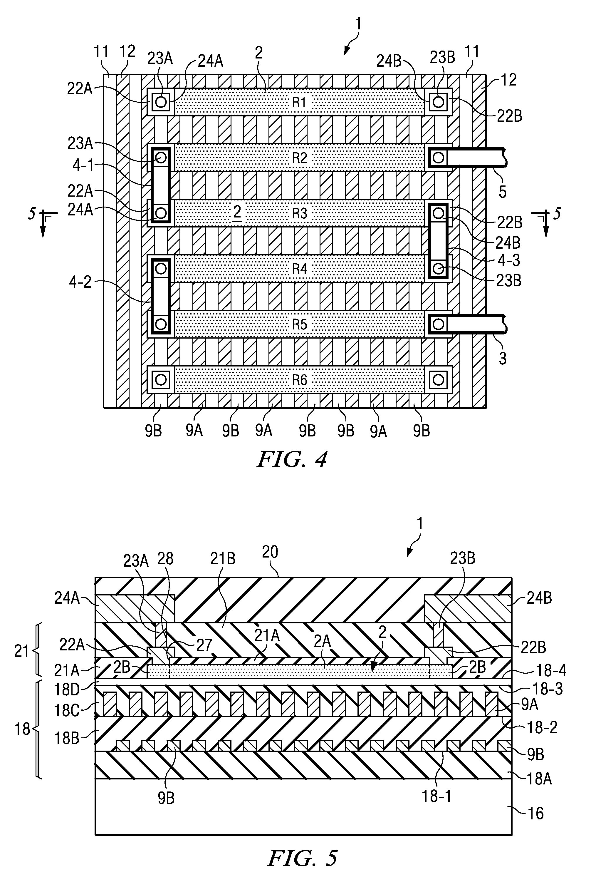 Thin film resistor head structure and method for reducing head resistivity variance