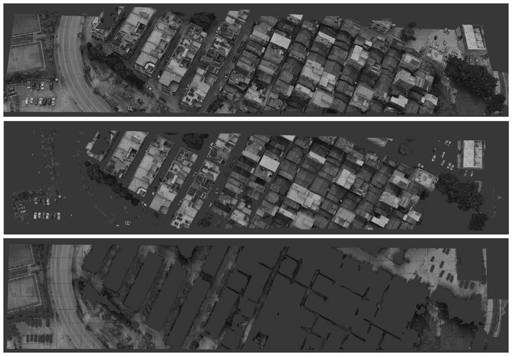 A method for automatic separation of ground model and non-ground model of real 3D model