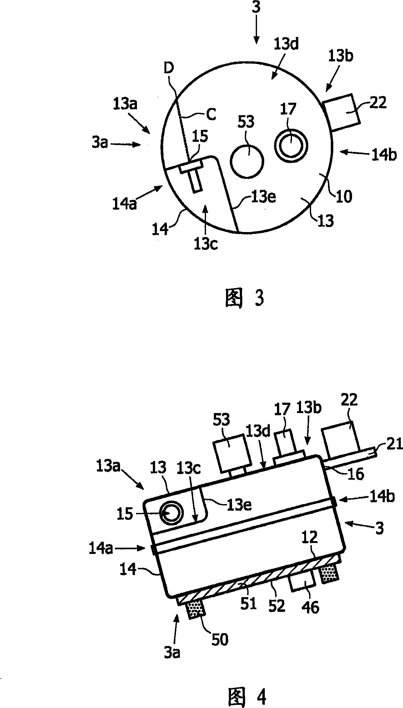 Boiler for use in a steam generating device