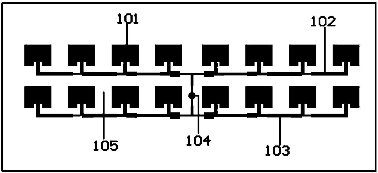 Rectangular high-efficiency compact antenna radiation field and target scattering test system